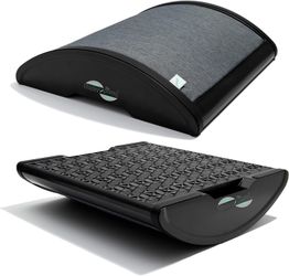 Under/Stand Ergonomic Foot Rest Cushion Rocking Stool for Sitting Standing Desk