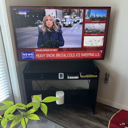 Samsung 55” Smart TV with TV Stand 