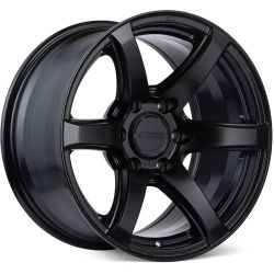 Enkei Cyclone 17x9 6x139.7 0mm Matte Black 4pc Wheels