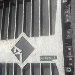 Rockford Fosgate Punch 200a4. 4 Channel Car Amplifier 