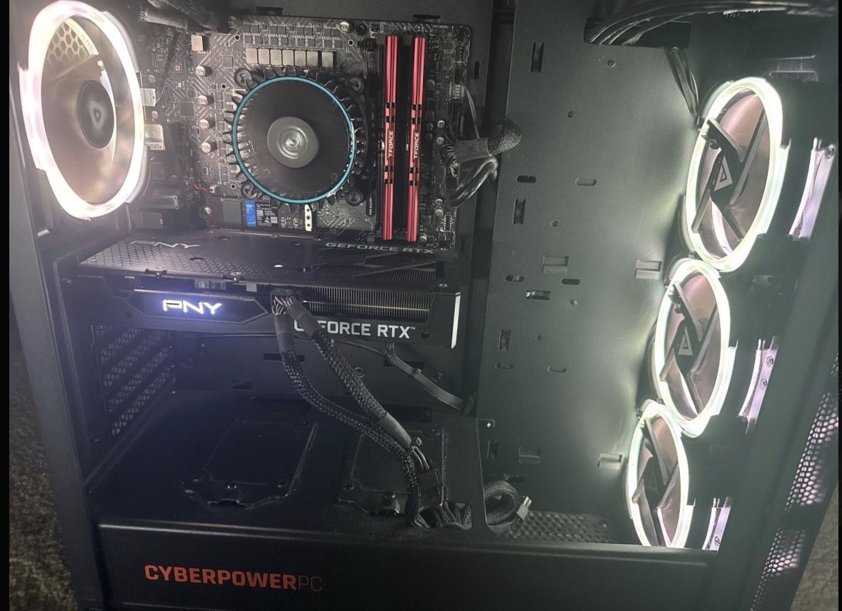 🖥️ RTX 3070 Gaming PC Setup – i7-12700F | 220Hz Monitor | RGB Keyboard + Fifine Mic 🔥 Full gaming & streaming bundle — 16GB RAM, 1TB S