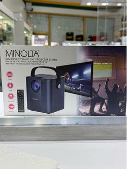 Minolta mini projector