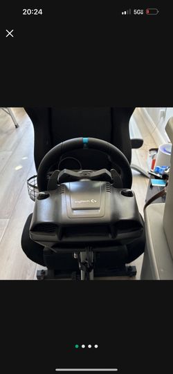 F1 Racing Chair W Steering Wheel / Pedals For PS4/5