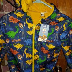 New Boys Jacket Size 6/7 