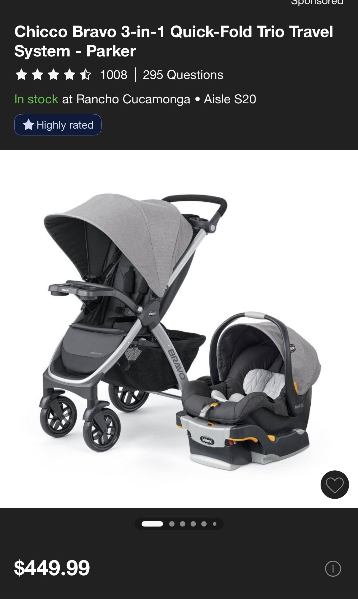 Chico bravo Stroller