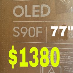 Samsung 77 OLED 144Hz 4K TV 2025 model