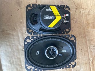 6” kicker speakers