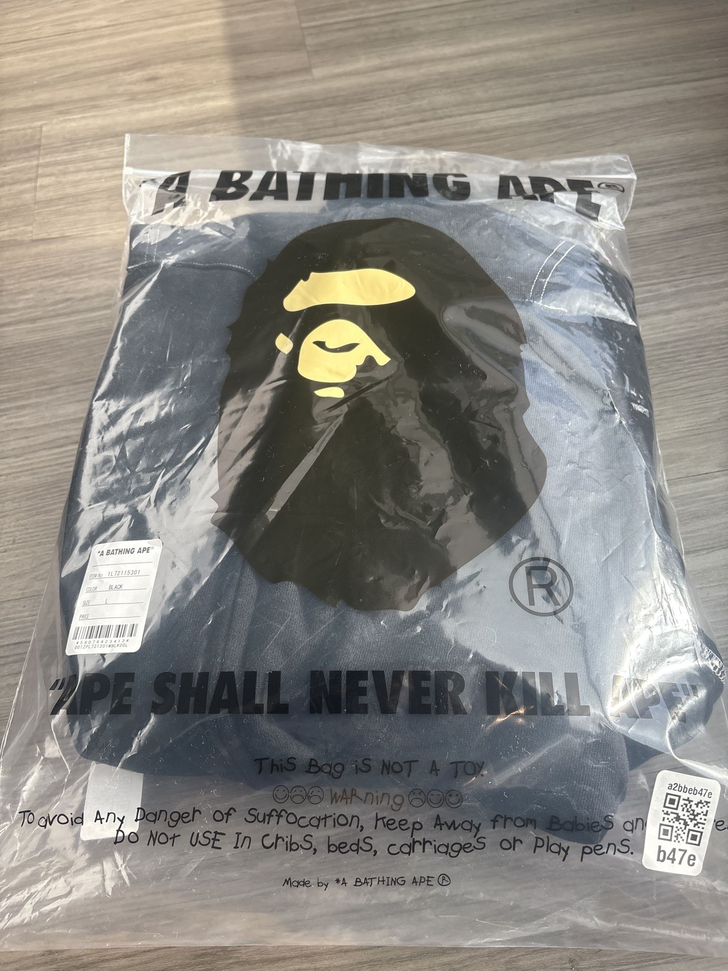 “Black Shark” Bape Full Zip-up