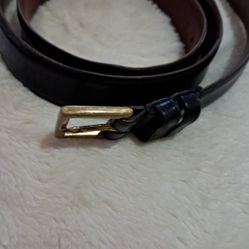 Cinturón Coach Leather Size 38