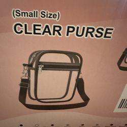 Clear Pouch Purse 