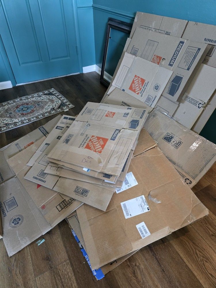Free Moving Boxes And Bubble Wrap