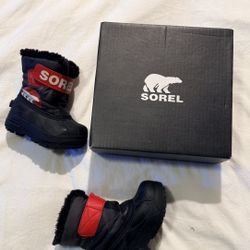 Sorrel Snow Boots Toddler Size 7