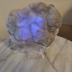 2.2 Lb (1000g) Sparkling Nature Stone Specimen  Reactive With UV Lights 