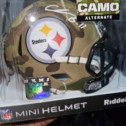 NFL Pittsburgh Steelers Chase Claypool Autographed Mini Helmet 