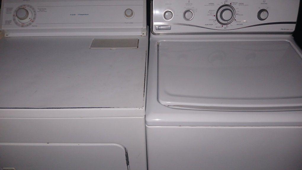 Whirlpool Washer And Dryer. Electric 
