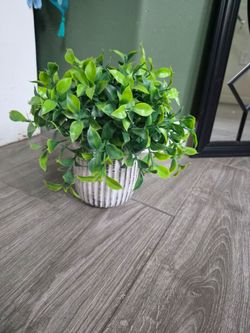 Artificial Potted Green Plant
