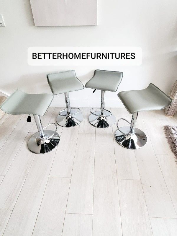 Modern Adjustable Barstools, Bar Stools, Barstool, Bar Stool In Box(Grey,Black, Red,Brown And white Available) $75 Each.