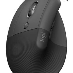 
4.6 4.6 out of 5 stars 3,973Reviews

Logitech Lift Vertical Ergonomic Mouse, Left-handed, Wireless, Bluetooth or Logi Bolt USB, Quiet clicks, 4 butto