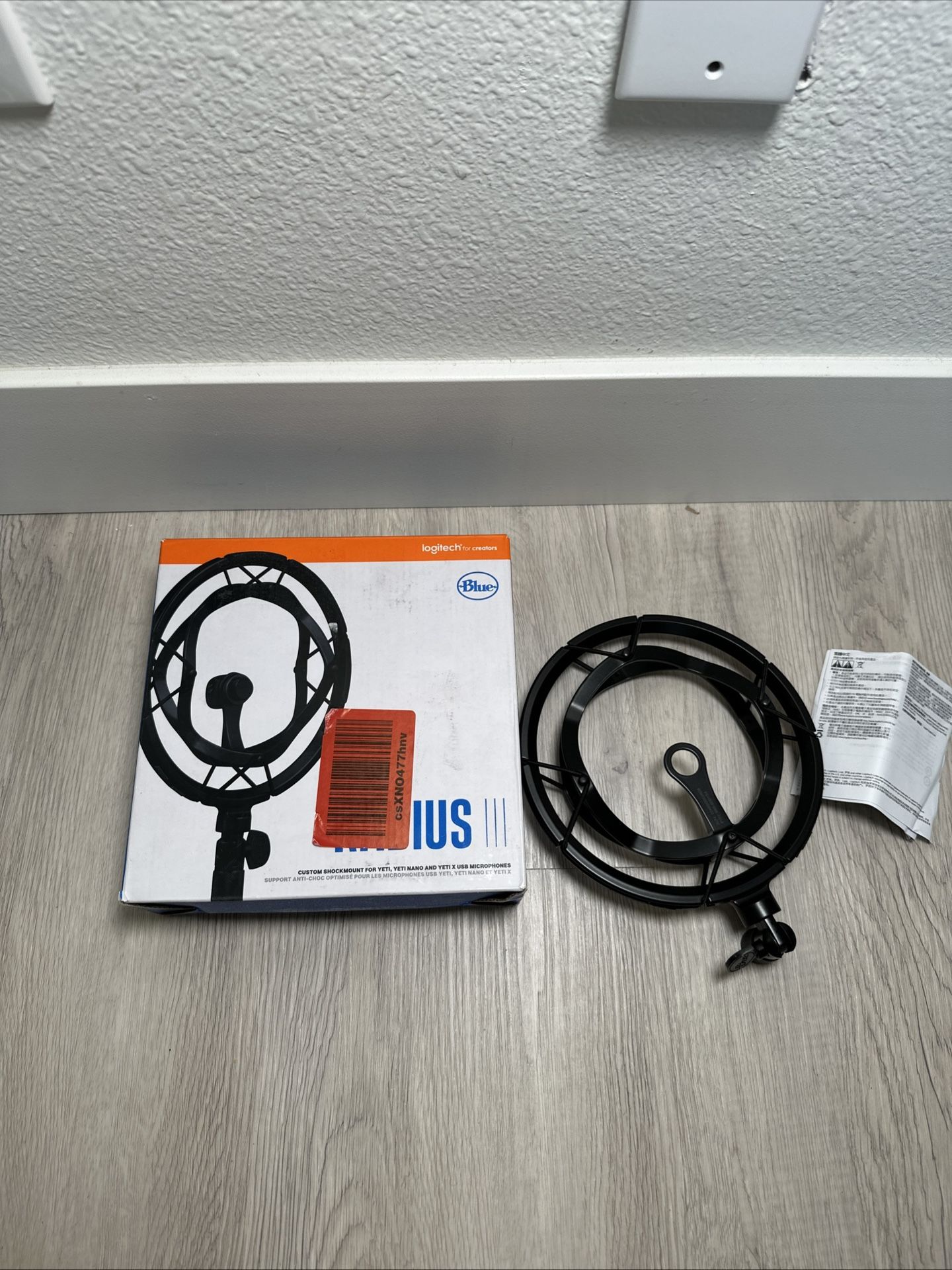Logitech for Creators Blue Radius III Custom Shockmount for Yeti and Yeti Pro