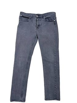 A.P.C. Men's Petit Slim-Straight Denim – Gray – Size30