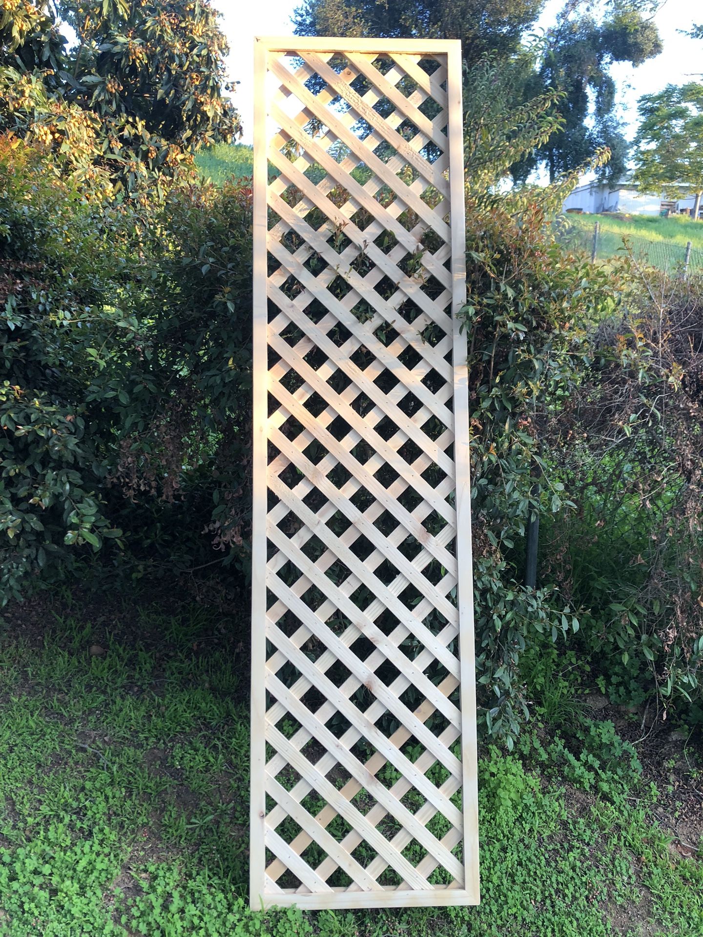 Lattice Fence Panel/ Fence Topper 24”x96” NEW