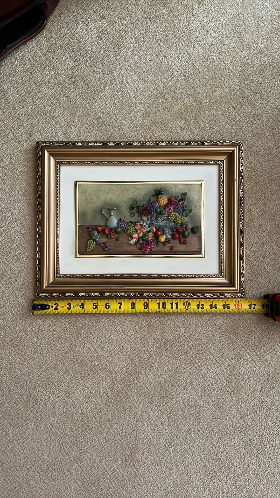 Wall Decorating Art Piece 16.5 Inches X 12.5 Inches