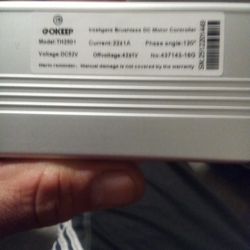 GOKEEP INTELI GENT BRUSHLESS DC MOTOR CONTROLLER