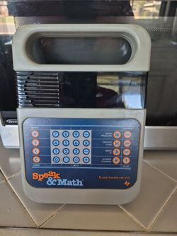 Texas Instruments Speak & Math Vintage Learning Toy