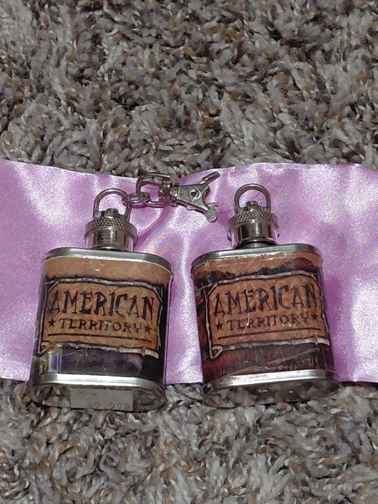 American Territory Stainless Steel Flasks
