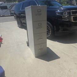 Tape Measure 4 Drawer File Cabinet 