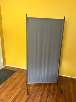 Freestanding Modern Room Divider / Privacy Screen – Sleek & Minimalist
