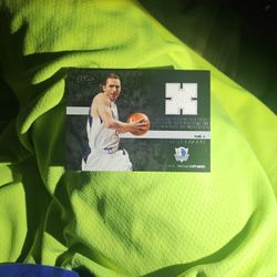 2003 Steve Nash Dallas Mavericks Patch Card