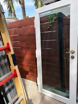 Aluminum impact doors