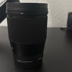 Sigma 16mm Lens