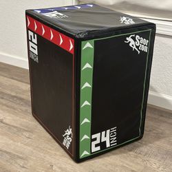 Plyometric Foam Box 16x20x24 for Exercise