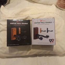 Guitar Hooks All Hardwood  All New In Box 