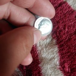 Moneda De Plata 10 Centavos 1952 D