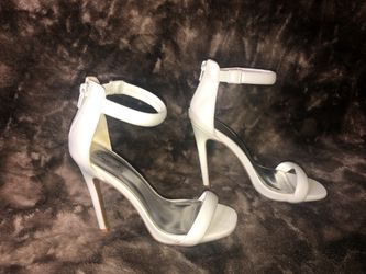 White Heels 6.5