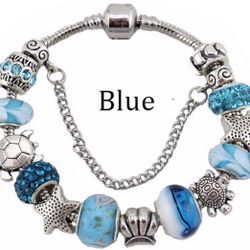 Very Small Nautical Charm Bracelet 