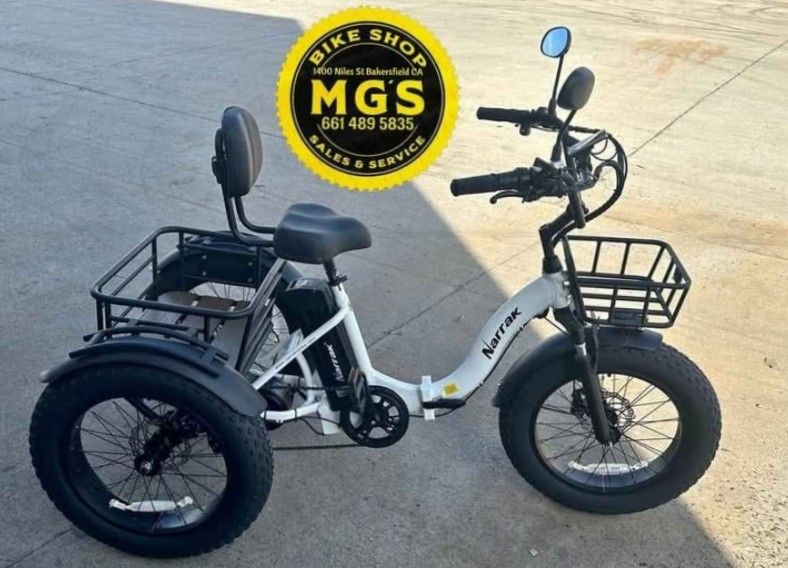 Tricycle Electric Bike Brand New Only $1799 Or Make $200 Monthly Payments