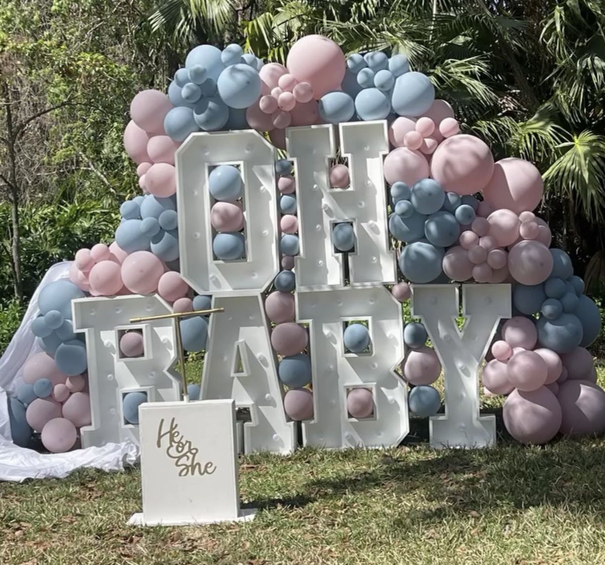 “Oh Baby” Letters For Sale 