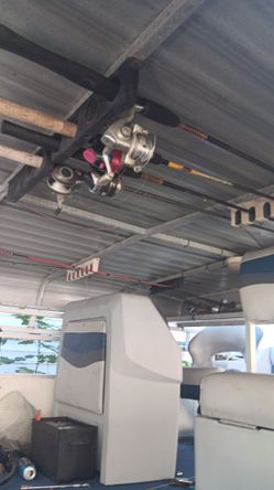 Aluminum Pontoon Canapy.