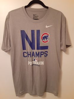 Nike Mens M-Cubs 2016 NL Post Season Champs T-Shirt
