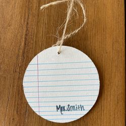 Custom End Of School Year Teacher Gift 