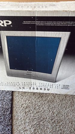 Old sharp tv