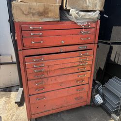 Antique MATCO TOOL BOX ROLLING BOX / Send Your Offer