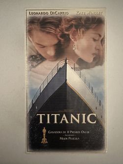 Titanic VHS movie - Latin America Edition