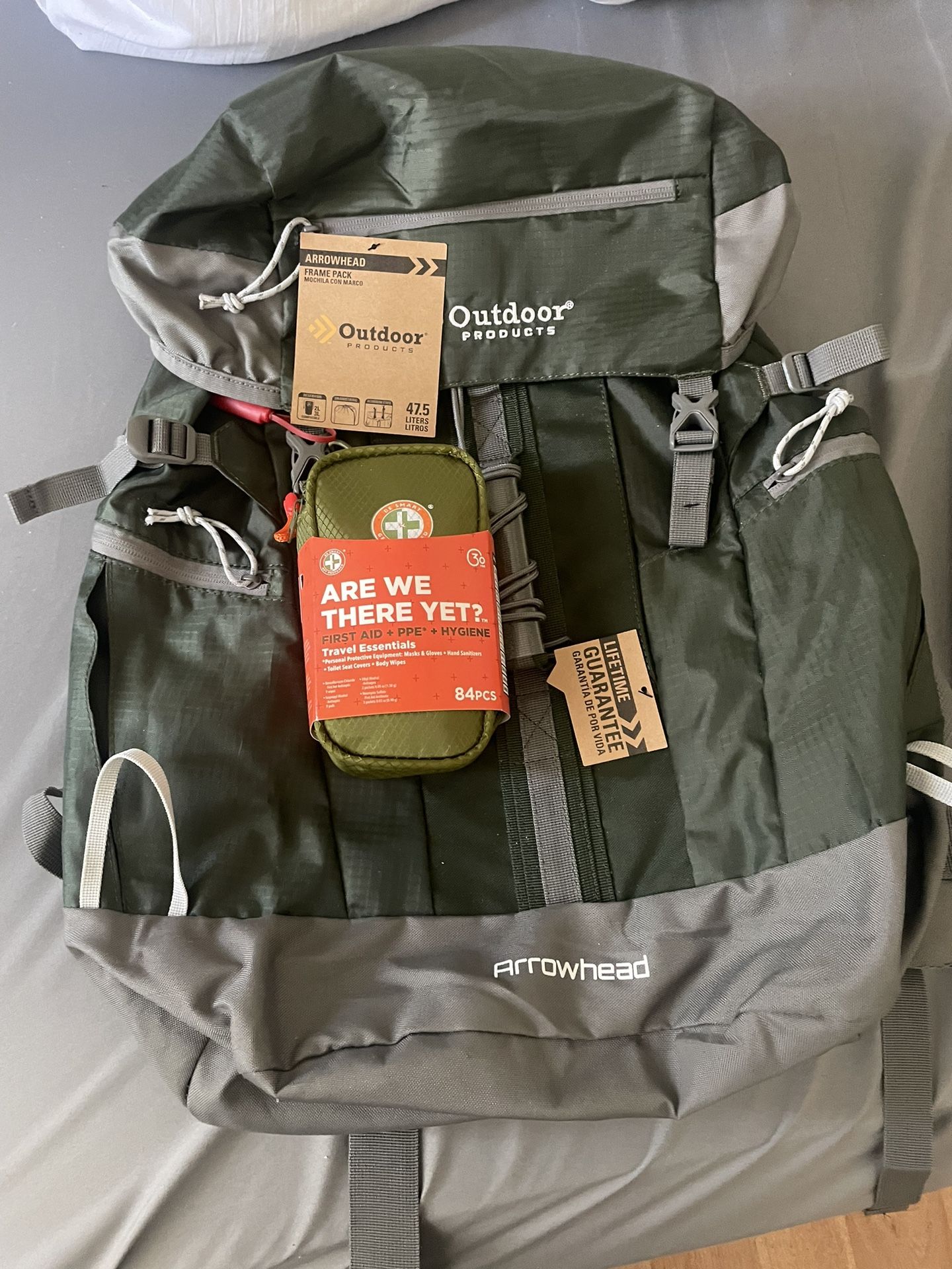 Outdoor Products, Arrowhead, Survival, Backpack $35