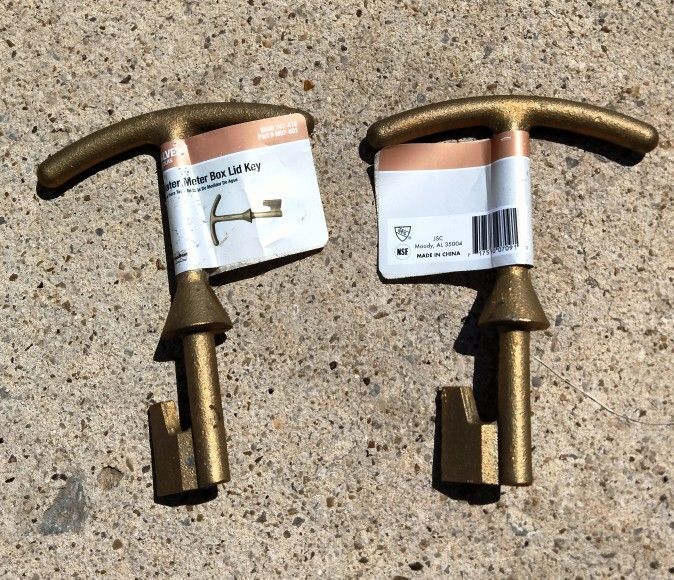 JSC Water Meter Box Lid Key