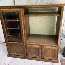 Wood Entertainment Center